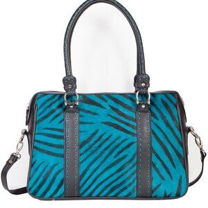 SCULLY HAIR ON HIDE GENUINE LEATHER HANDBAG BRAND NEW